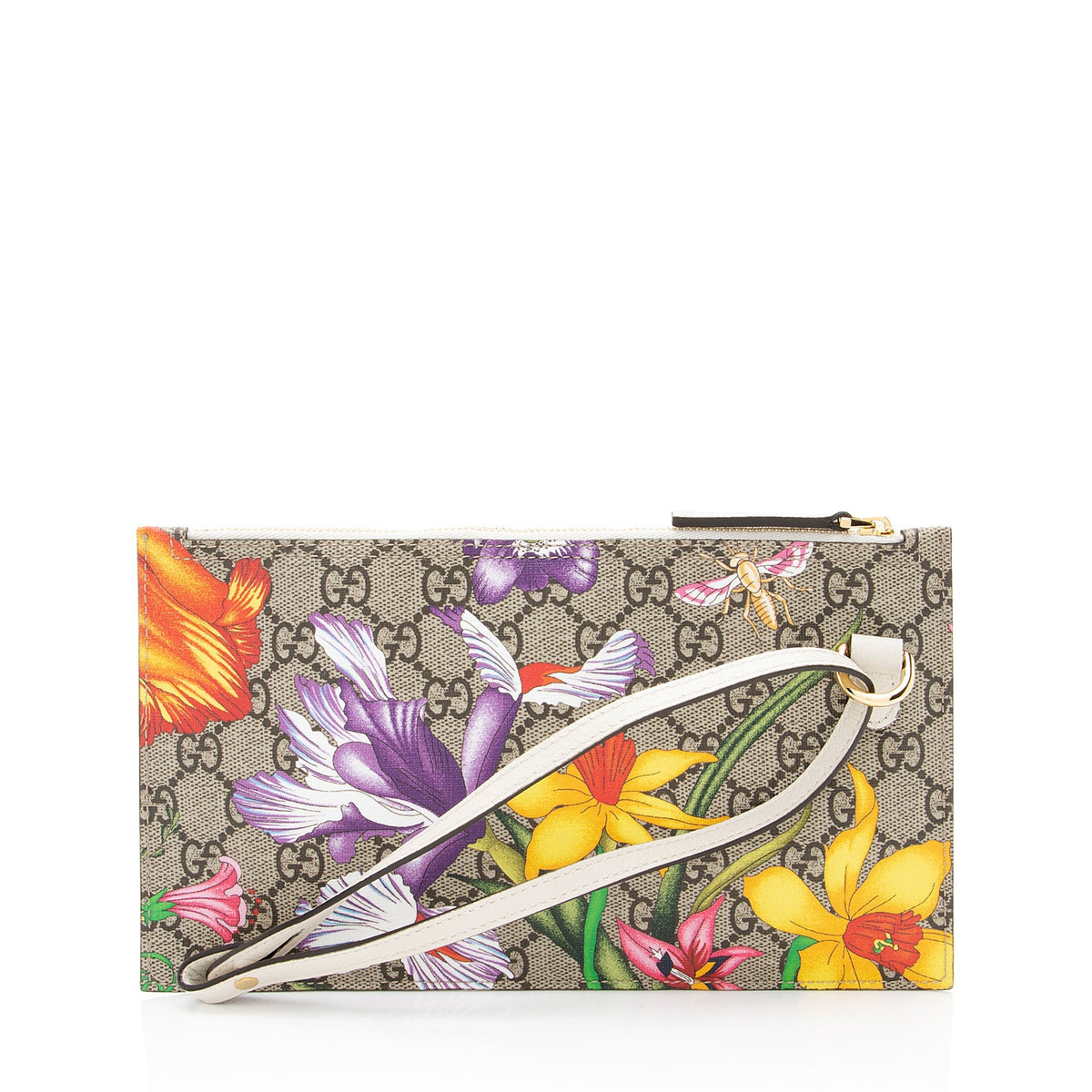 Gucci GG Supreme Flora Pochette