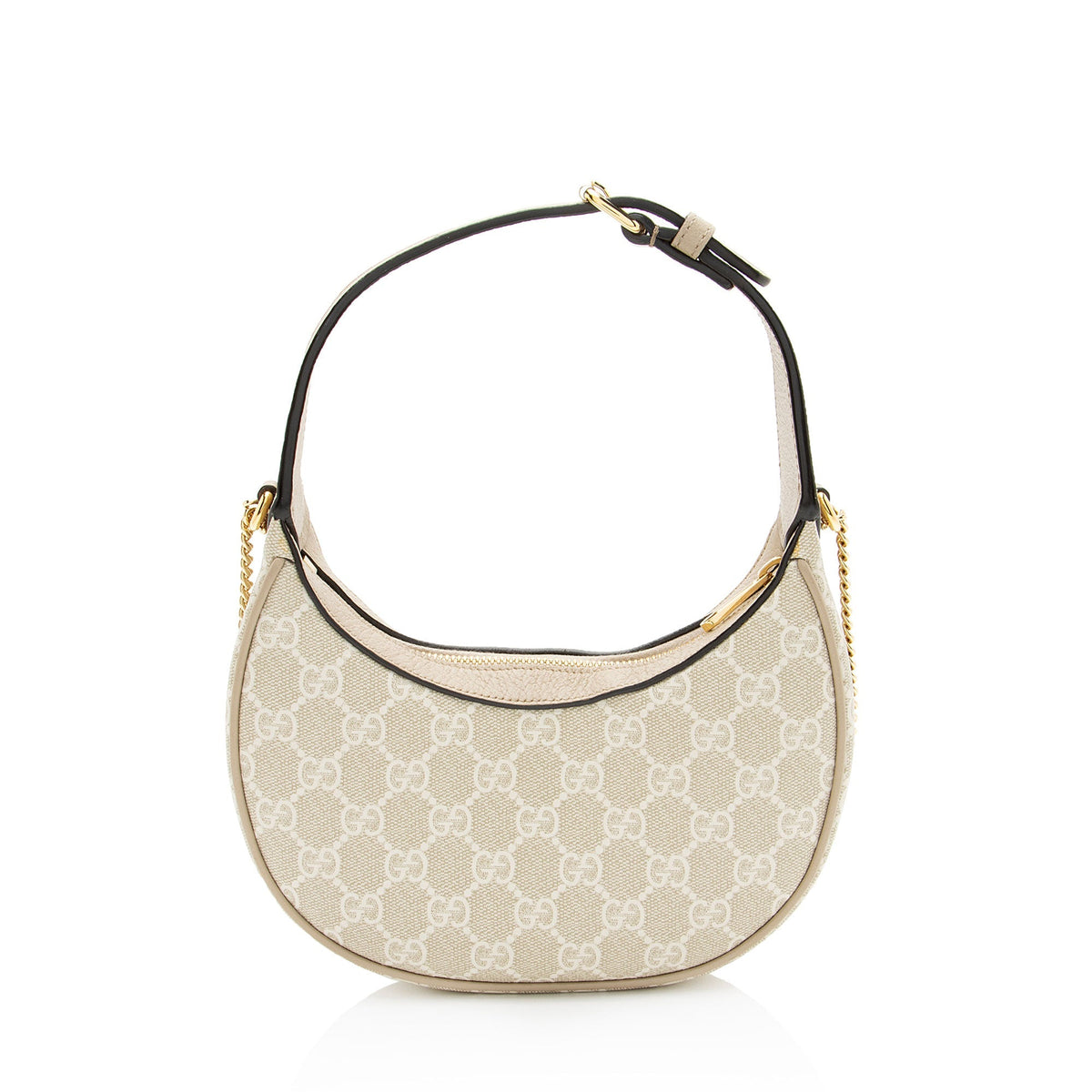 Gucci GG Supreme Half Moon Mini Bag