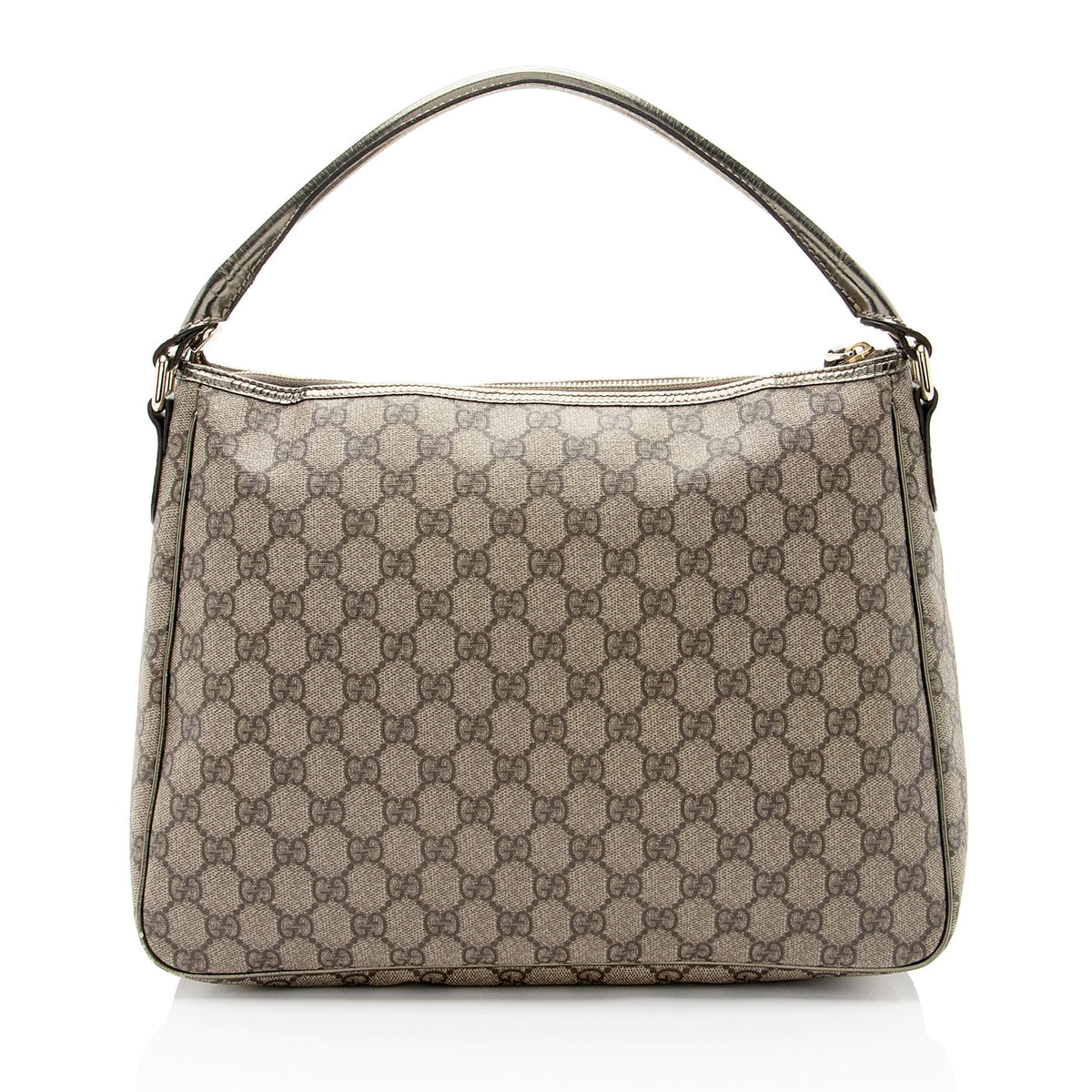 Gucci GG Supreme Pocket Hobo (SHF-hYDufh)