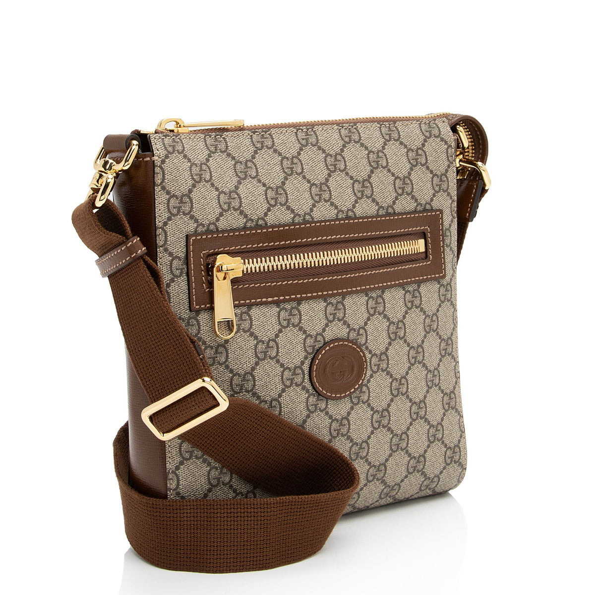 Gucci GG Supreme Interlocking G Messenger (SHF-WkgN3A)