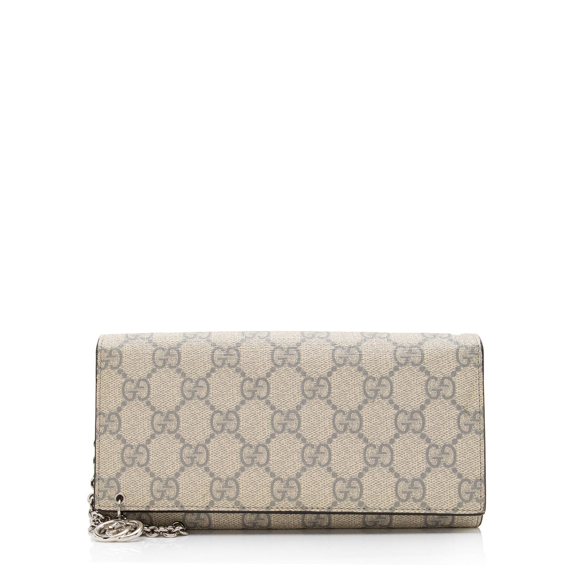 Gucci GG Supreme Interlocking G Wallet on Chain Bag (SHF-lSPCY3)