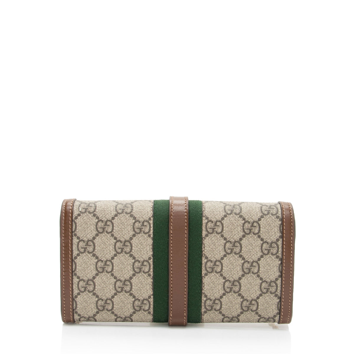 Gucci GG Supreme Jackie 1961 Chain Wallet (SHF-4Ai3Gr)