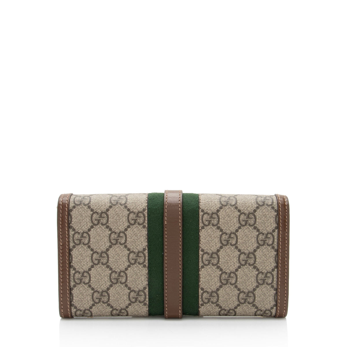 Gucci GG Supreme Jackie 1961 Chain Wallet (SHF-X2fzmk)