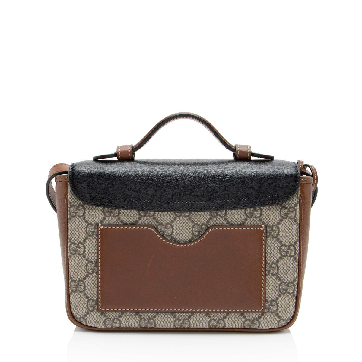Gucci GG Supreme Leather Padlock Mini Crossbody