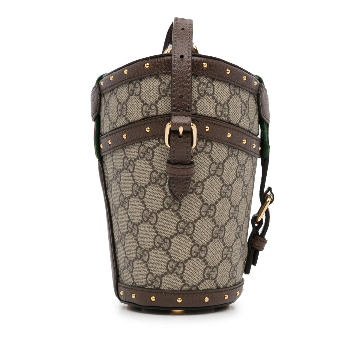 Gucci GG Supreme Mini Hat Case Satchel (SHG-3ngRUE)