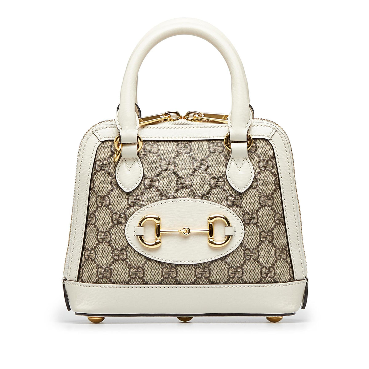 Gucci GG Supreme Mini Horsebit 1955 Satchel (SHG-Ah0ZmR)