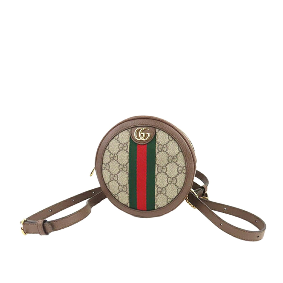 Gucci GG Supreme Mini Round Ophidia Backpack (SHG-37621)