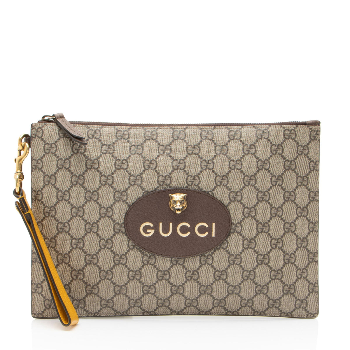 Gucci GG Supreme Neo Wristlet