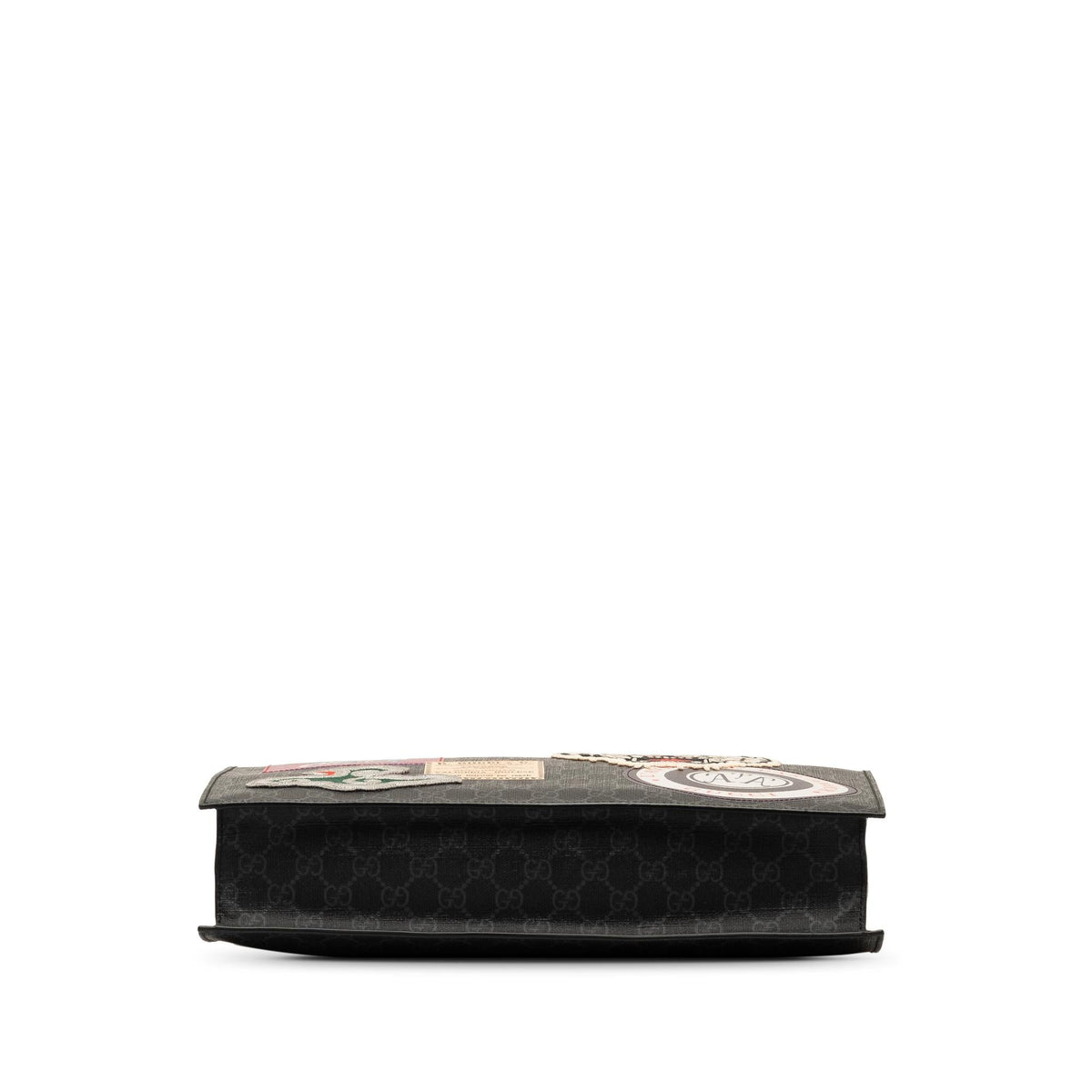 Gucci GG Supreme Night Courrier Vertical Satchel (SHG-7qGyMI)