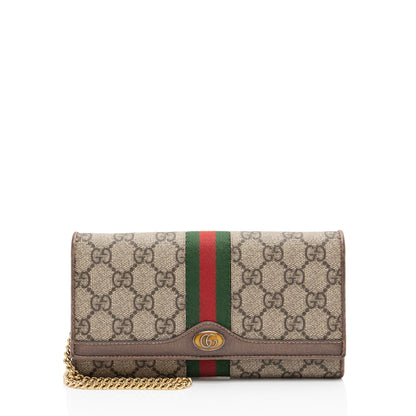 Gucci GG Supreme Ophidia Chain Wallet (SHF-zdYmWw)