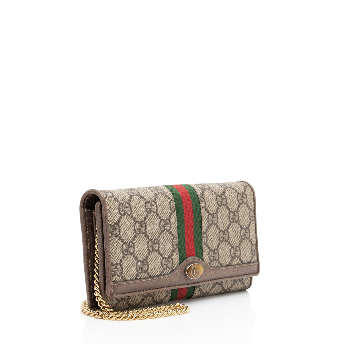 Gucci GG Supreme Ophidia Chain Wallet (SHF-zdYmWw)
