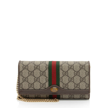 Gucci GG Supreme Ophidia Chain Wallet (SHF-gDEikM)