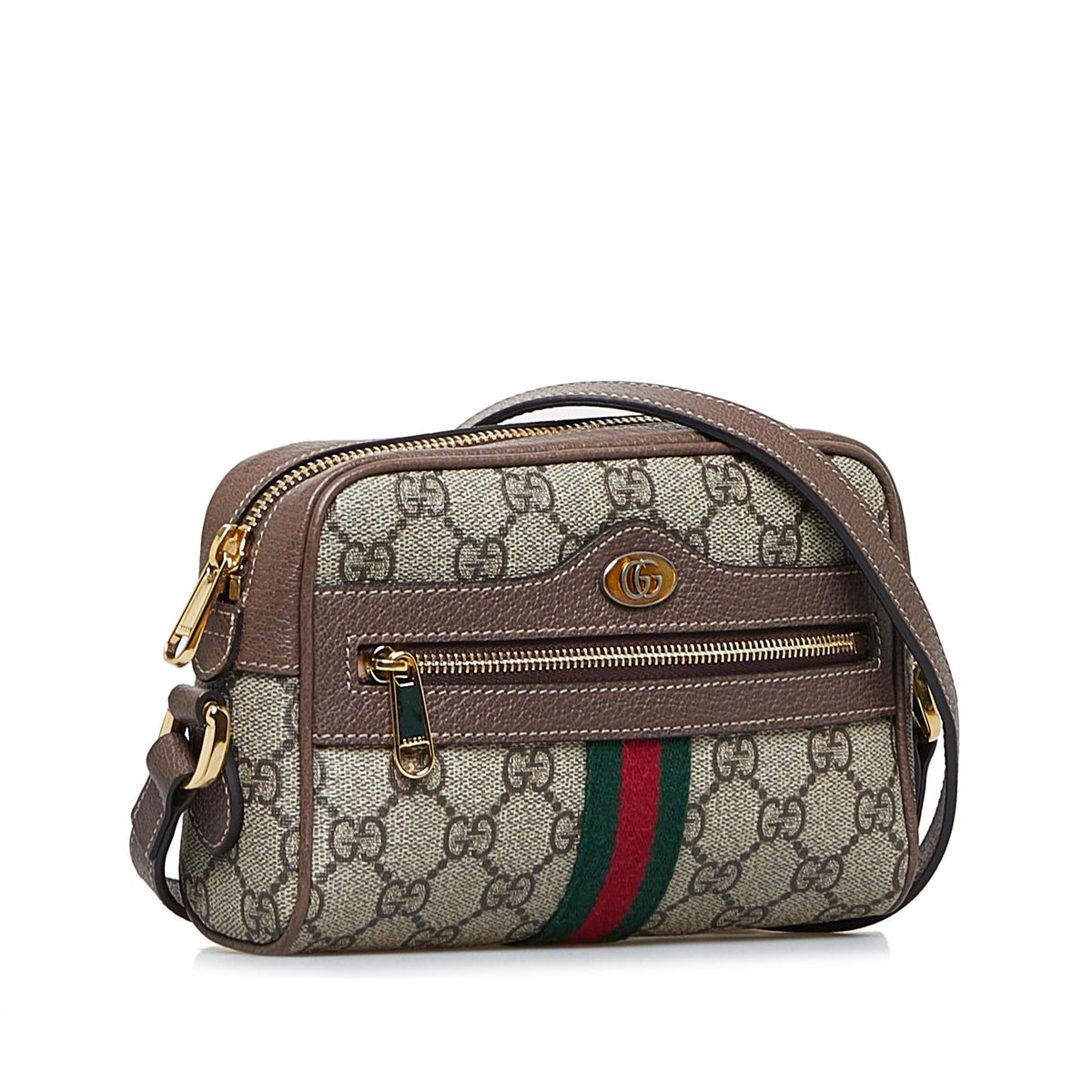 Gucci GG Supreme Ophidia Crossbody Bag (SHG-4Aa0H4)