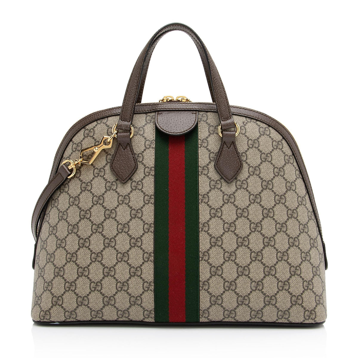 Gucci GG Supreme Ophidia Dome Satchel (SHF-23044)