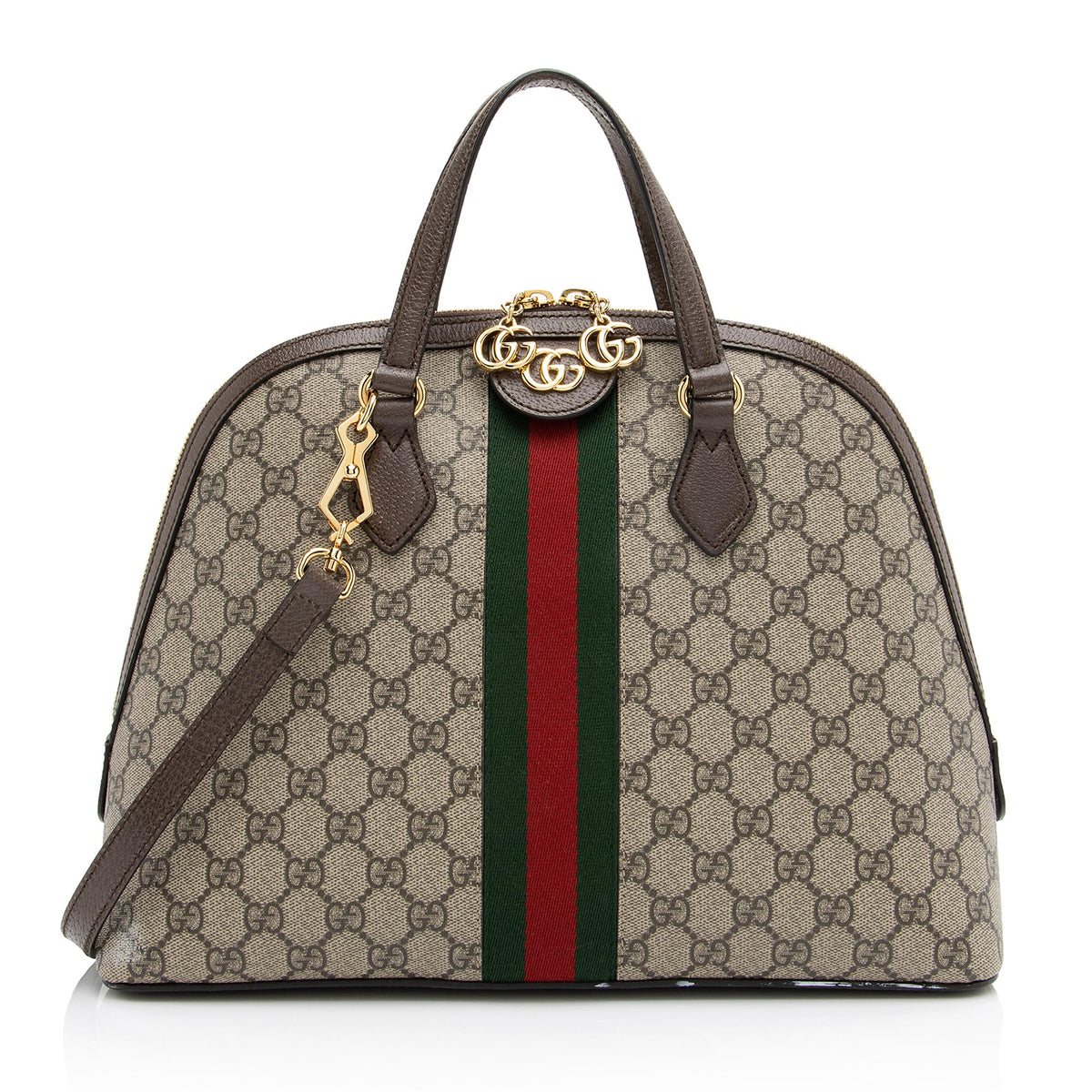 Gucci GG Supreme Ophidia Dome Satchel (SHF-23044)