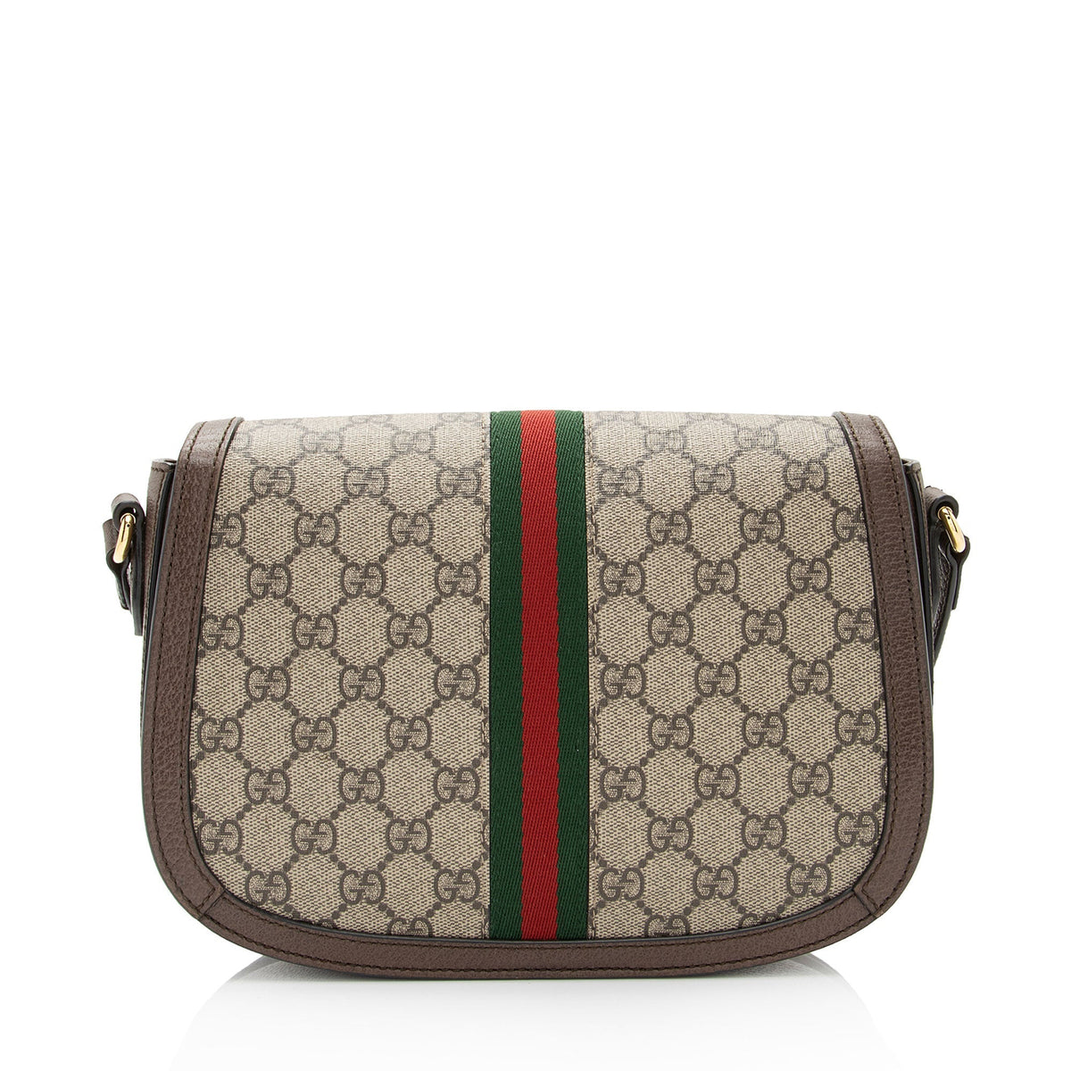 Gucci GG Supreme Ophidia Flap Messenger Bag (SHF-xrtCr7)