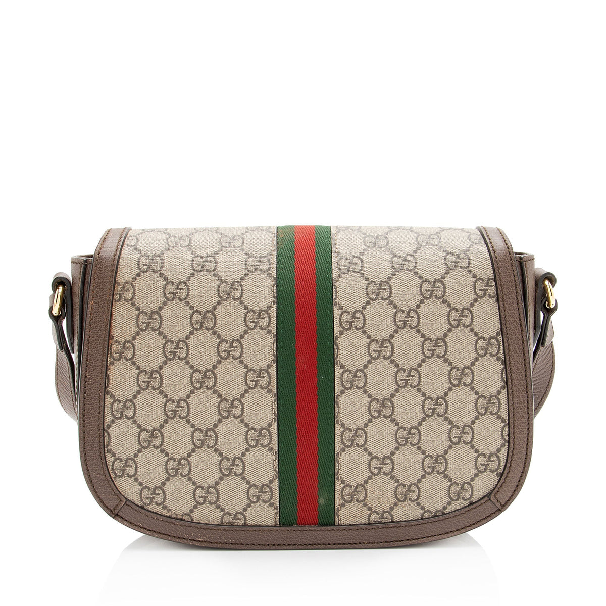 Gucci GG Supreme Ophidia Flap Messenger Bag