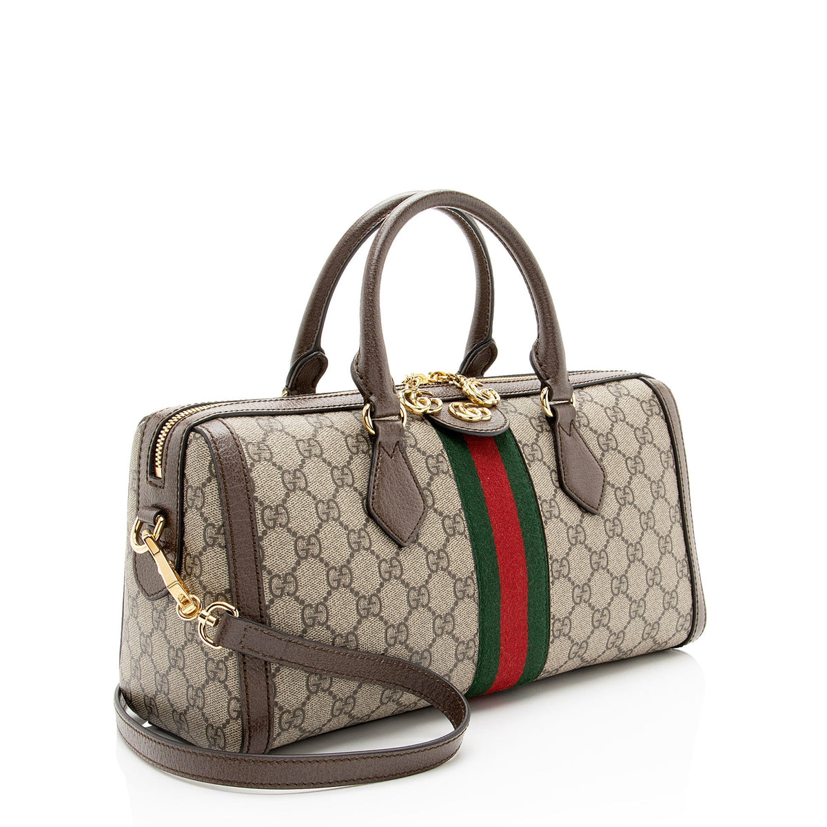 Gucci GG Supreme Ophidia Medium Boston Bag