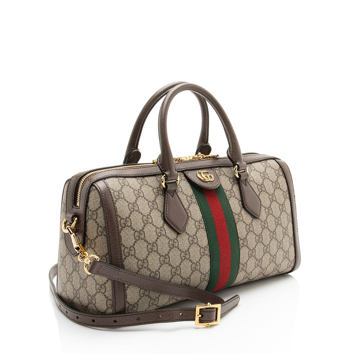 Gucci GG Supreme Ophidia Medium Boston Bag