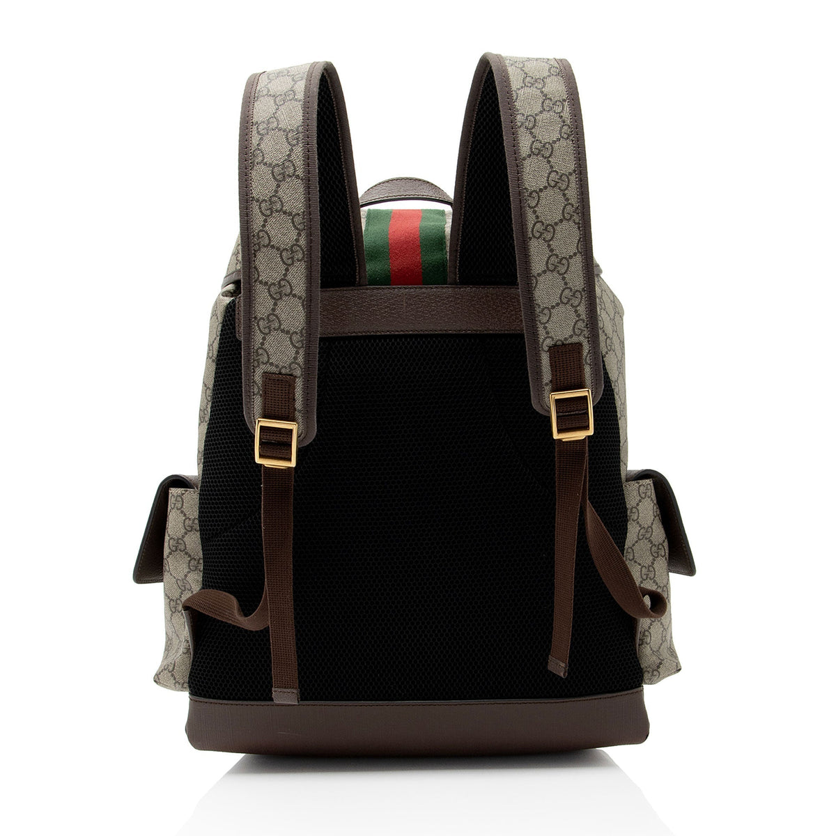 Gucci GG Supreme Ophidia Medium Flap Backpack (SHF-zJBVt3)