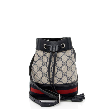 Gucci GG Supreme Ophidia Mini Bucket Bag (SHF-ZawUrB)