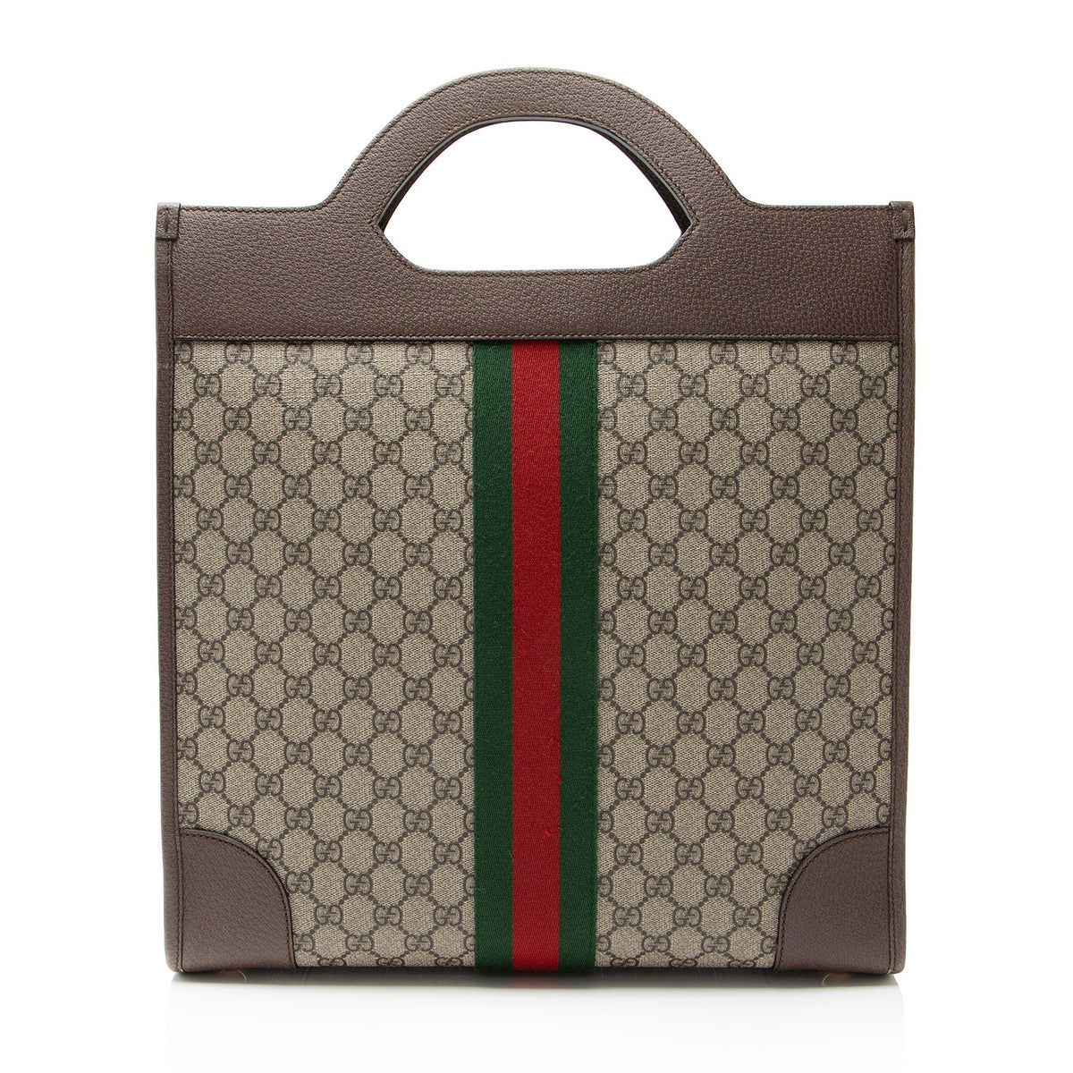 Gucci GG Supreme Ophidia Open Handle Tote