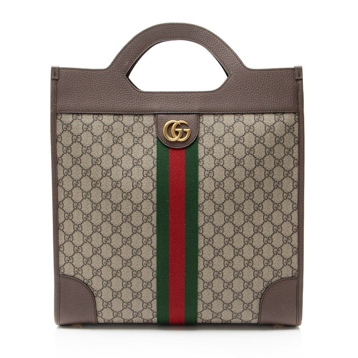 Gucci GG Supreme Ophidia Open Handle Tote
