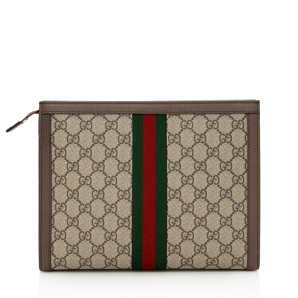 Gucci GG Supreme Ophidia Pouch (SHF-21946)