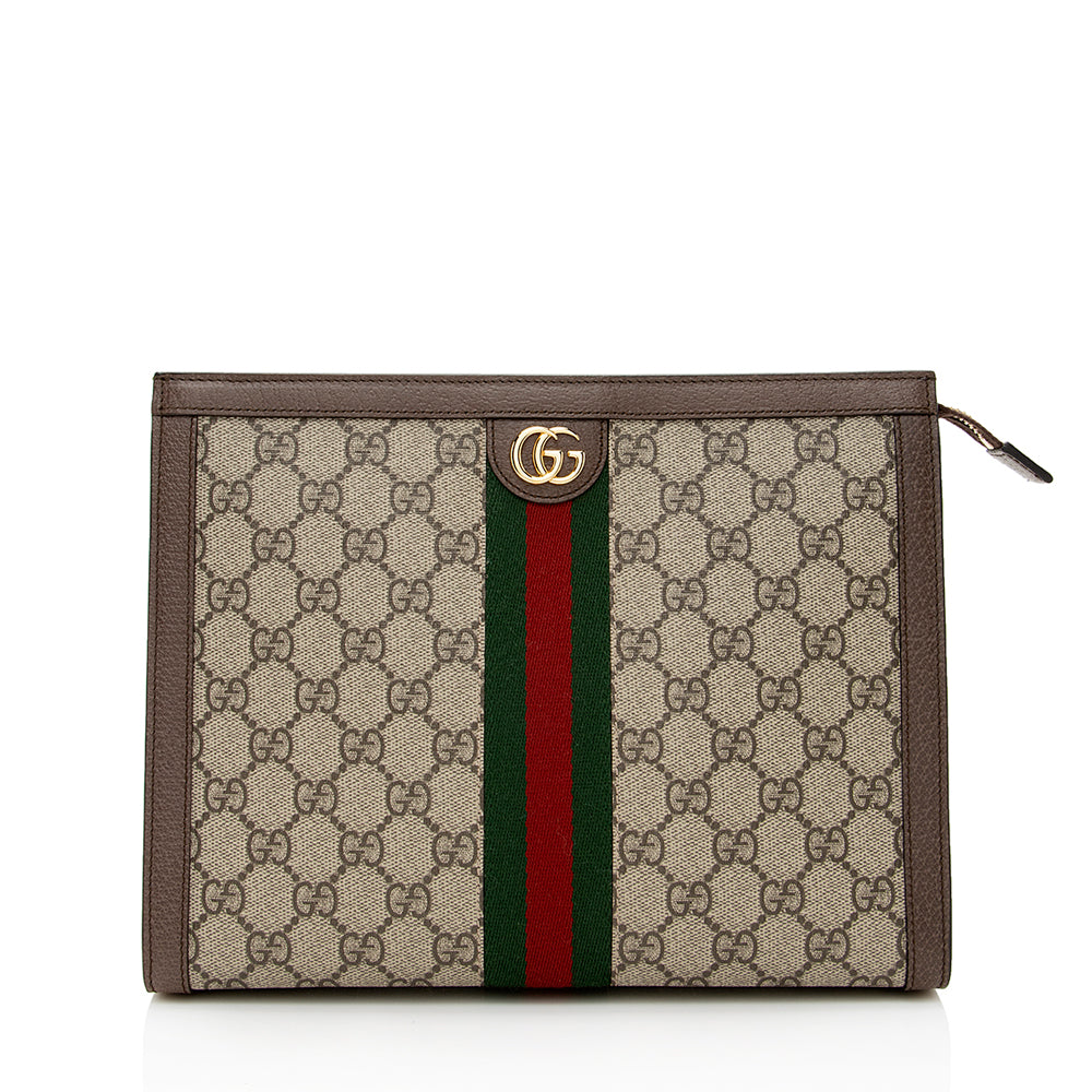 Gucci GG Supreme Ophidia Pouch (SHF-21946)