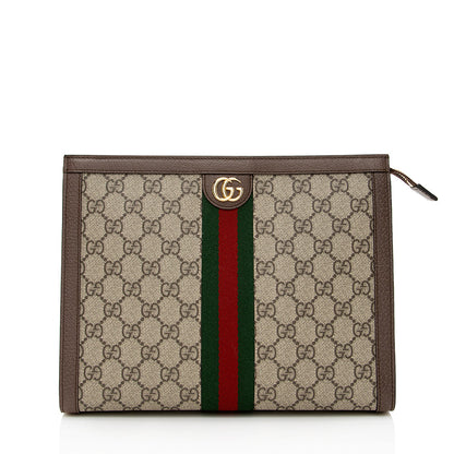 Gucci GG Supreme Ophidia Pouch (SHF-21946)
