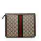 Gucci GG Supreme Ophidia Pouch (SHF-3cQwlt)