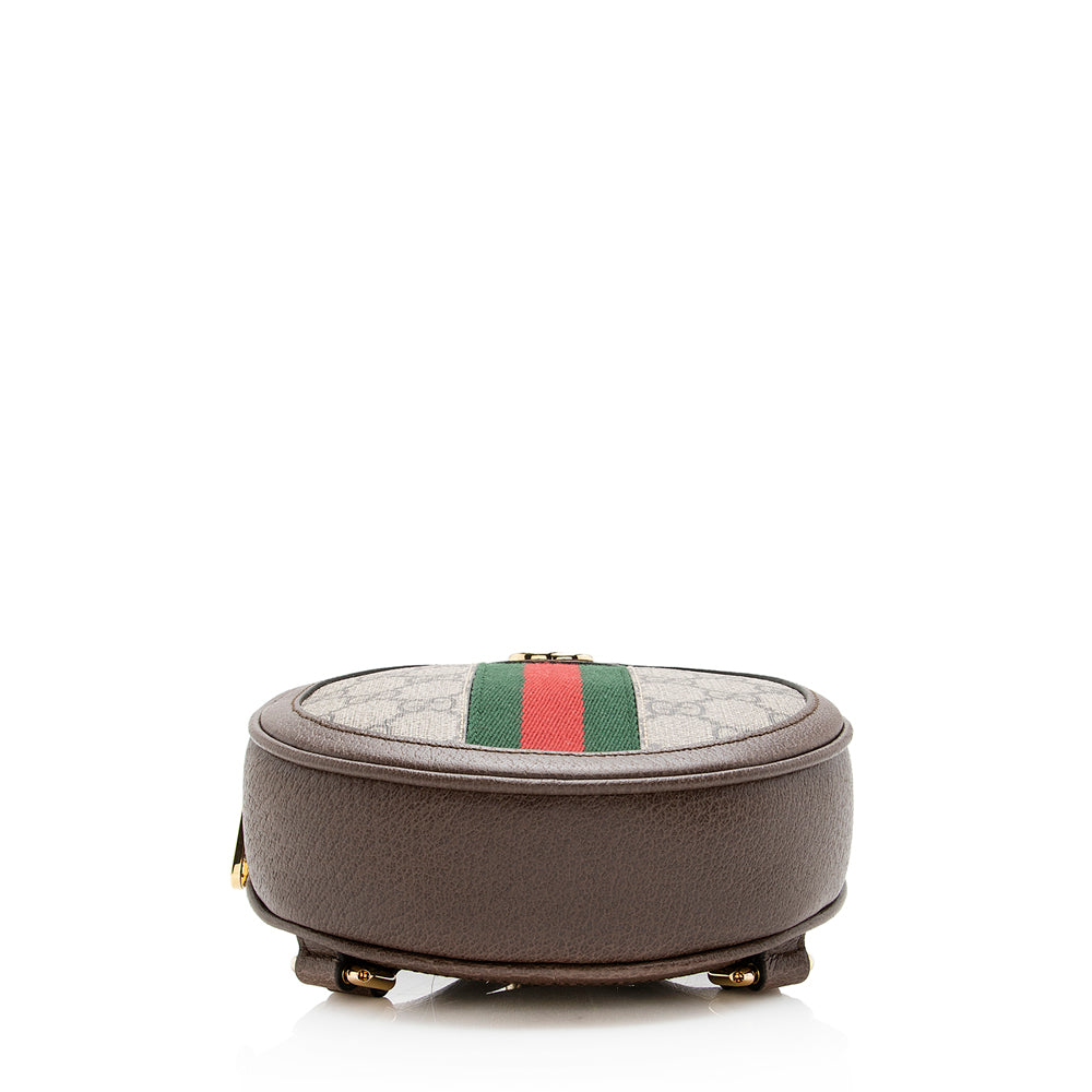 Gucci GG Supreme Ophidia Round Mini Backpack (SHF-20092)