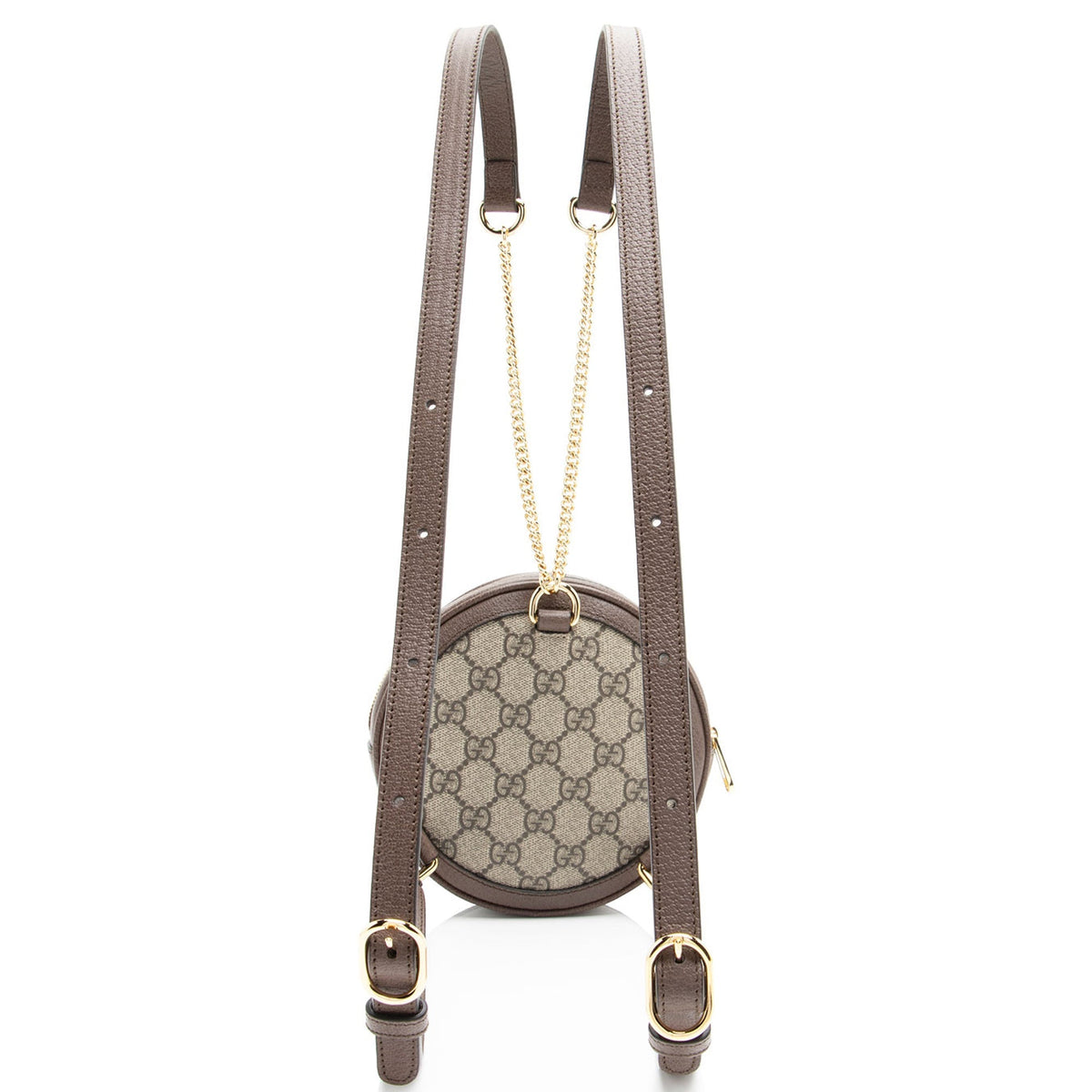 Gucci GG Supreme Ophidia Round Mini Backpack
