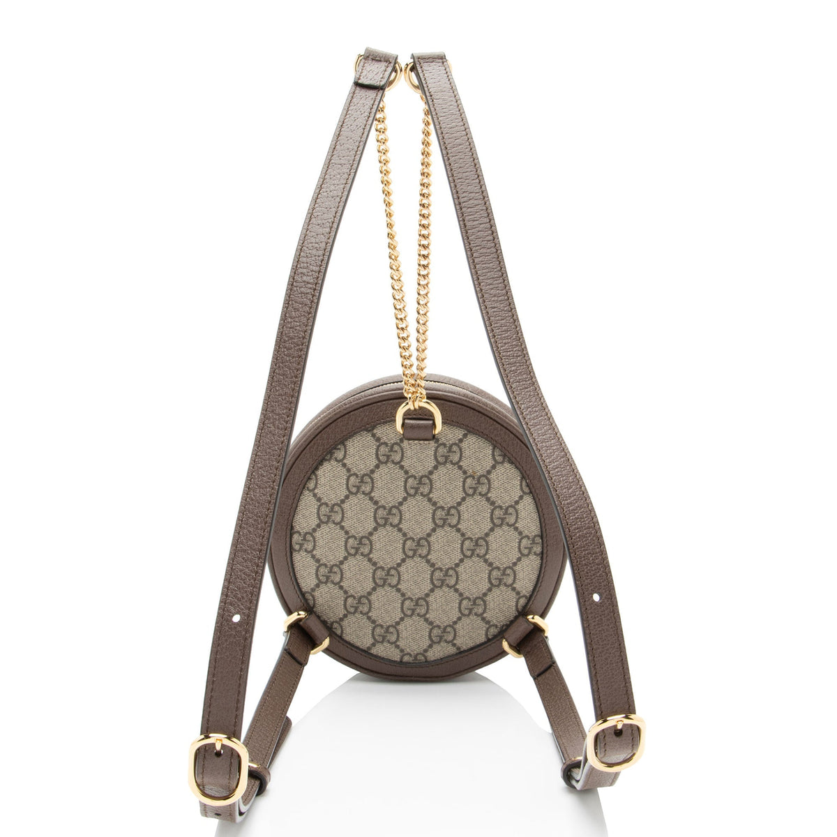 Gucci GG Supreme Ophidia Round Mini Backpack