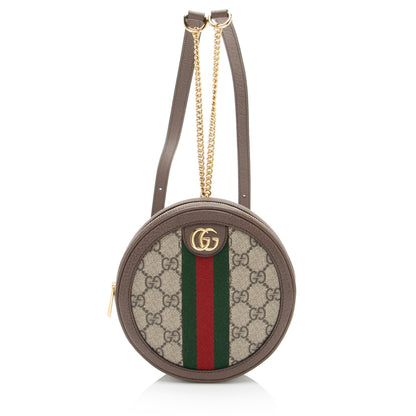 Gucci GG Supreme Ophidia Round Mini Backpack