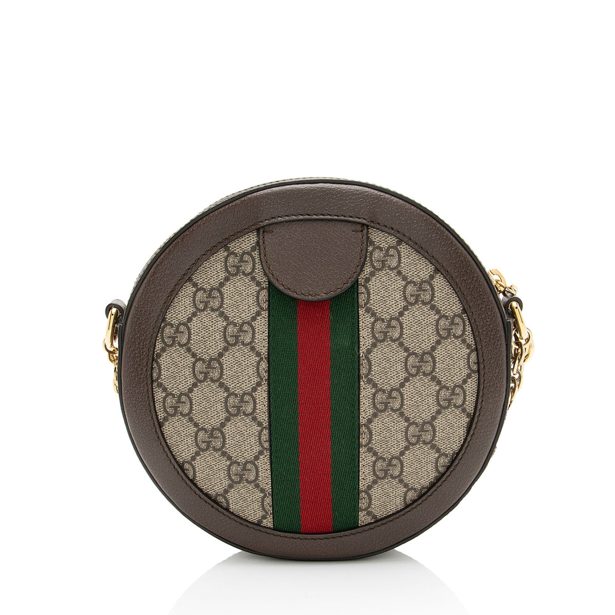 Gucci GG Supreme Ophidia Round Mini Shoulder Bag