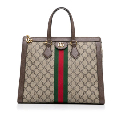 Gucci GG Supreme Ophidia Satchel (SHG-MBJHi8)