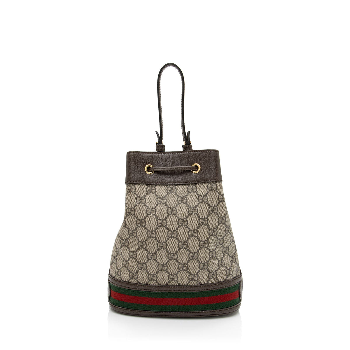 Gucci GG Supreme Ophidia Small Bucket Bag (SHF-tCaBgb)