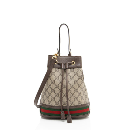 Gucci GG Supreme Ophidia Small Bucket Bag