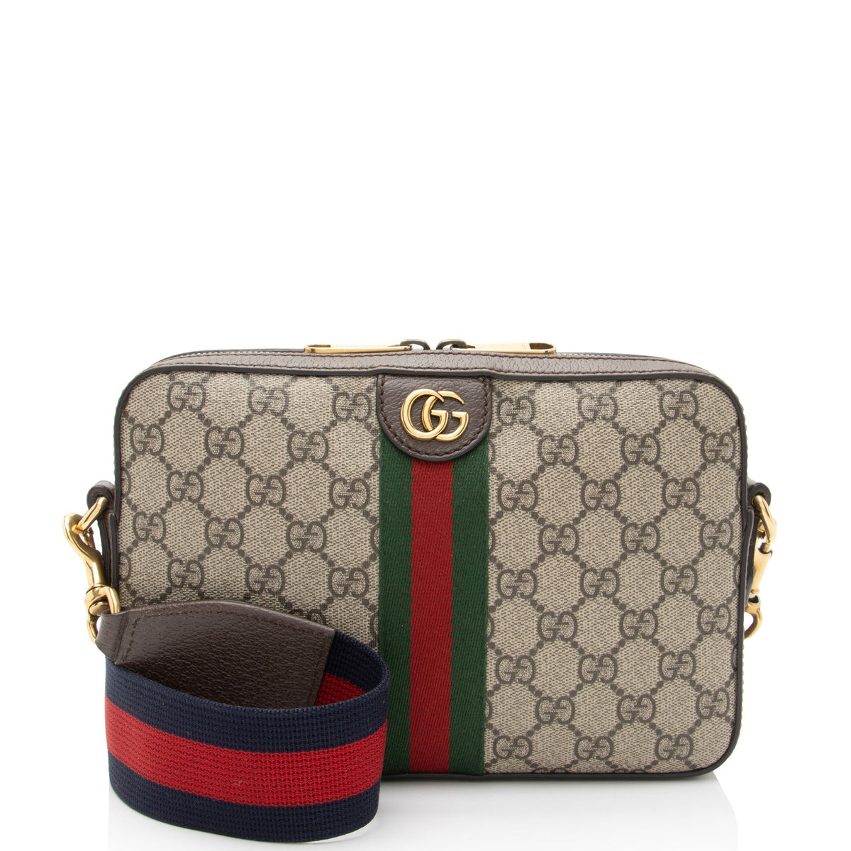 Gucci GG Supreme Ophidia Small Camera Bag (SHF-Do39BZ)