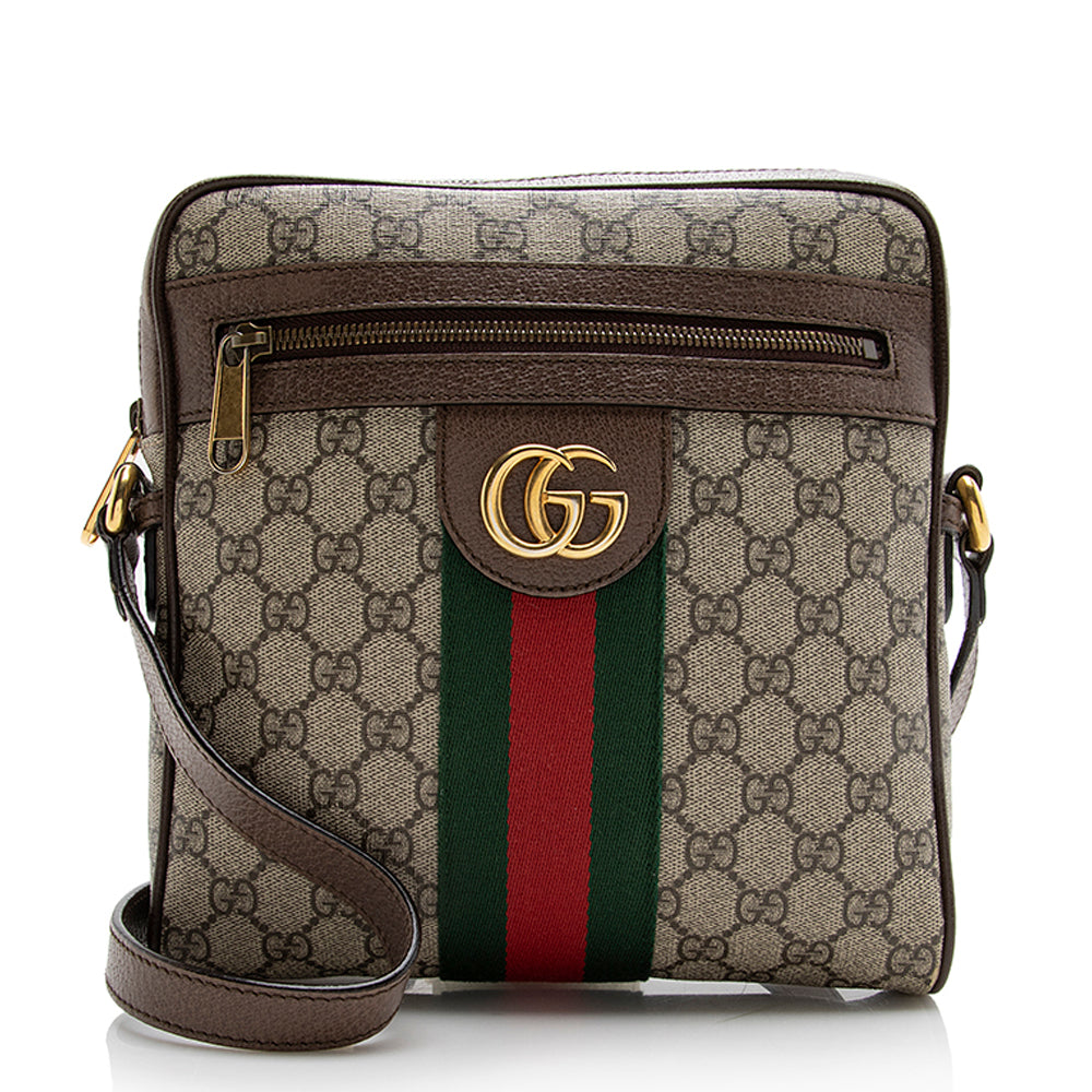 Gucci GG Supreme Ophidia Small Messenger Bag (SHF-21921)