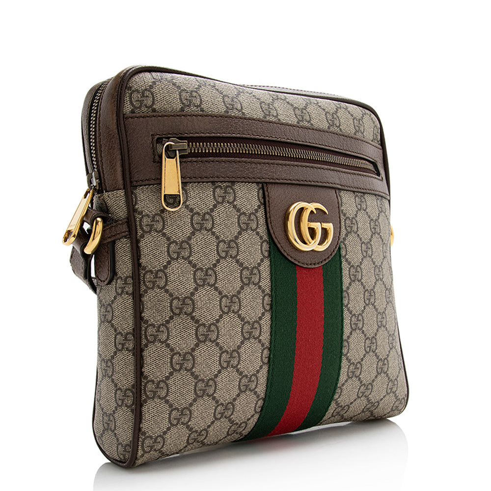 Gucci GG Supreme Ophidia Small Messenger Bag (SHF-21921)