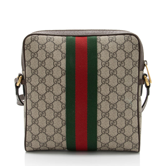 Gucci GG Supreme Ophidia Small Messenger (SHF-jEUPsL)