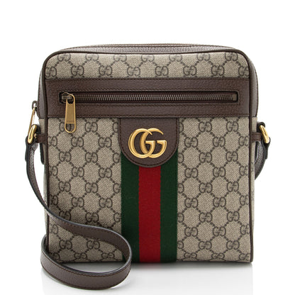 Gucci GG Supreme Ophidia Small Messenger (SHF-jEUPsL)