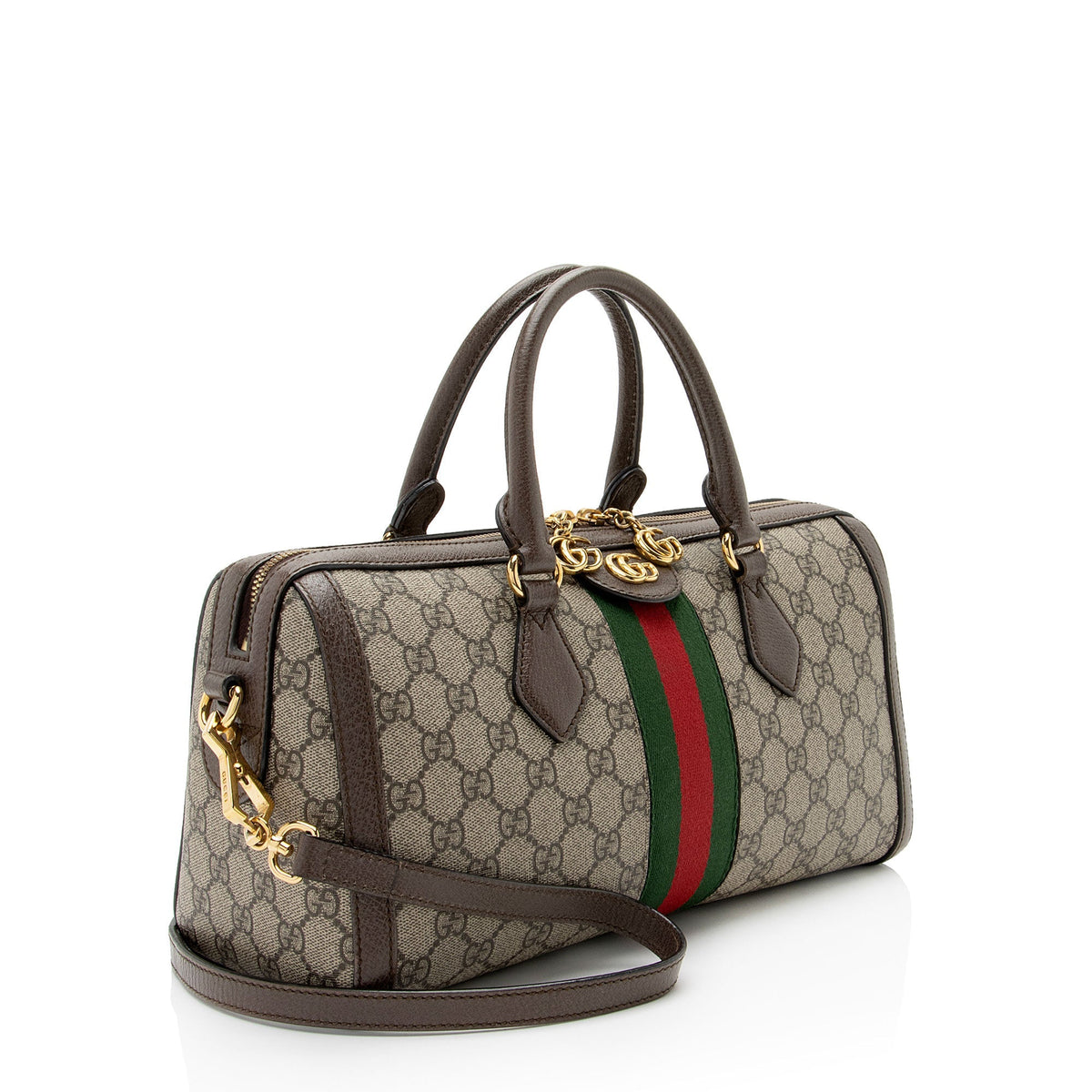 Gucci GG Supreme Ophidia Medium Boston Bag