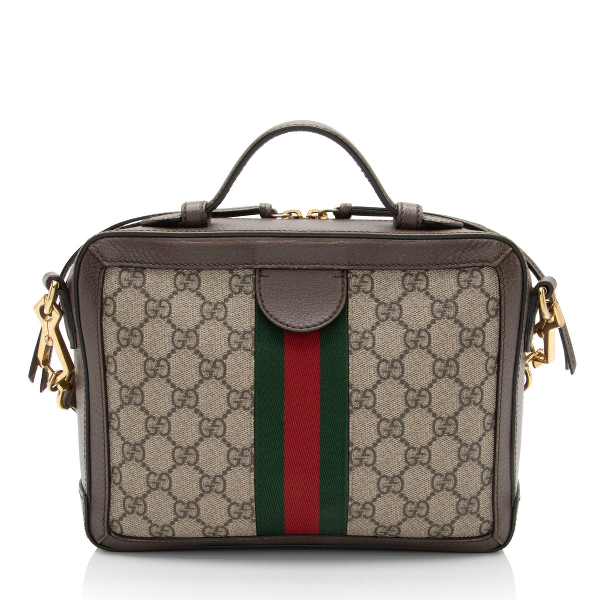 Gucci GG Supreme Ophidia Small Top Handle (SHF-rXEQFA)