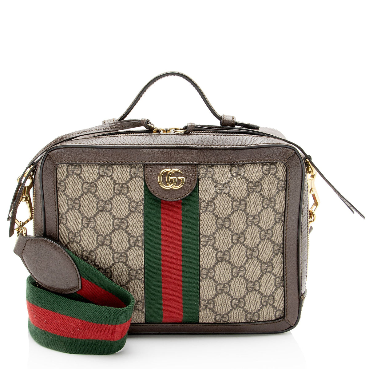 Gucci GG Supreme Ophidia Small Top Handle