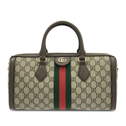 Gucci GG Supreme Ophidia Web Satchel (SHG-uMbpzY)