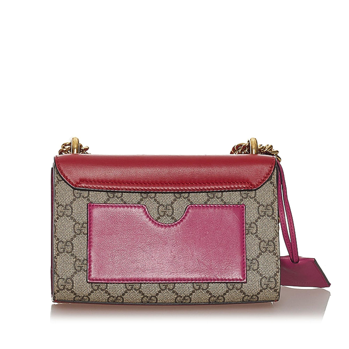 Gucci GG Supreme Padlock Crossbody Bag (SHG-34078)