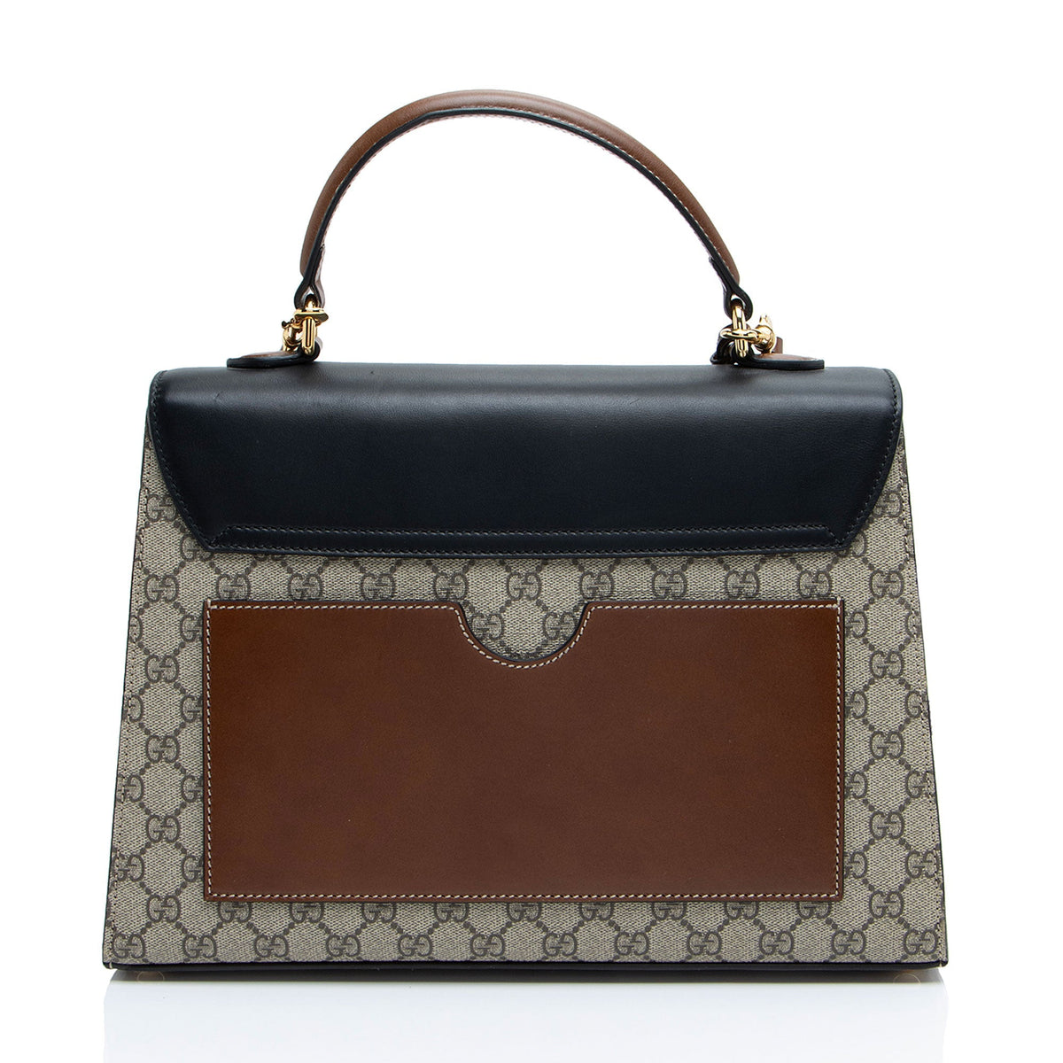 Gucci GG Supreme Padlock Medium Top Handle